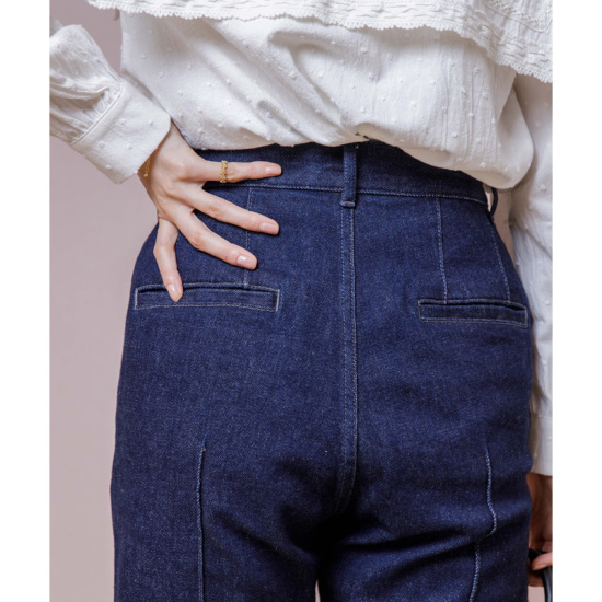 pin tuck denim pants ～ﾋﾟﾝﾀｯｸﾃﾞﾆﾑﾊﾟﾝﾂ | flower WEB SHOP | フラワー 