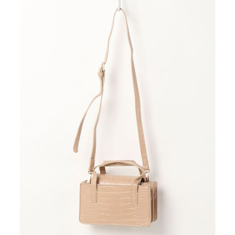 OUTLET】croco shoulder bag ～ｸﾛｺｼｮﾙﾀﾞｰﾊﾞｯｸﾞ | flower／フラワー公式通販