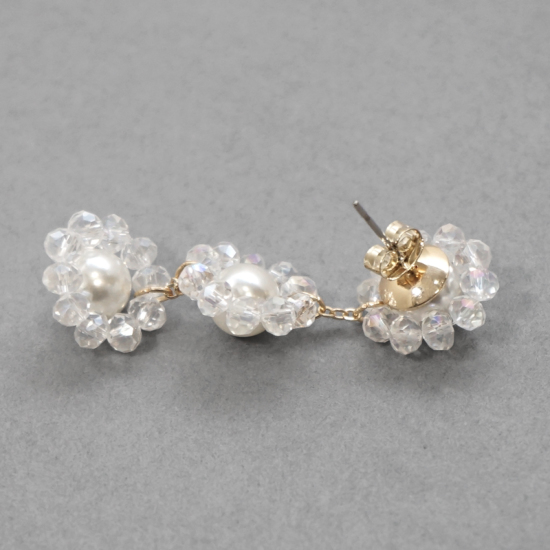 sheer flowery pierce ～ｼｱｰﾌﾗﾜﾘｰﾋﾟｱｽ | flower／フラワー公式通販