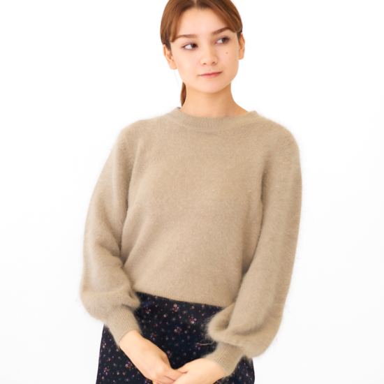 Off Sweet Angola Knit3 ｽｳｨｰﾄｱﾝｺﾞﾗﾆｯﾄ3 Flower Webshop フラワーウェブショップ