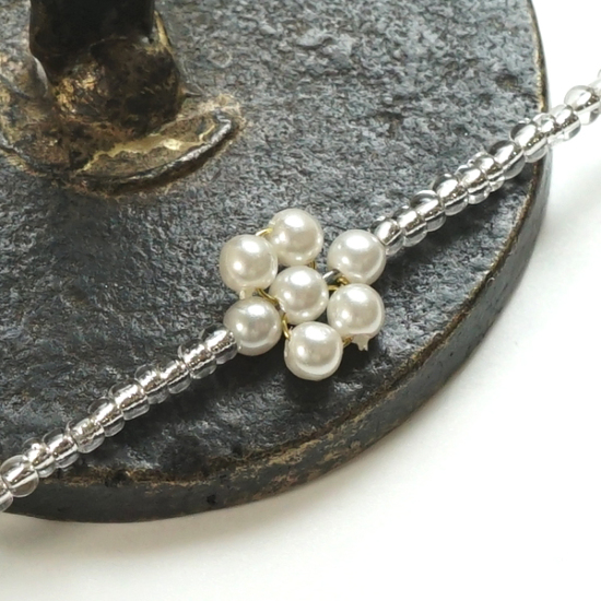 beads flower necklace ～ﾋﾞｰｽﾞﾌﾗﾜｰﾈｯｸﾚｽ | flower／フラワー公式通販