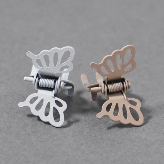 mimi❣️お取り置き　特大バタフライモチーフブローチ&トップ tiny butterfly clip ～ﾀｲﾆｰﾊﾞﾀﾌﾗｲｸﾘｯﾌﾟ(2pc) | flower／フラワー公式通販