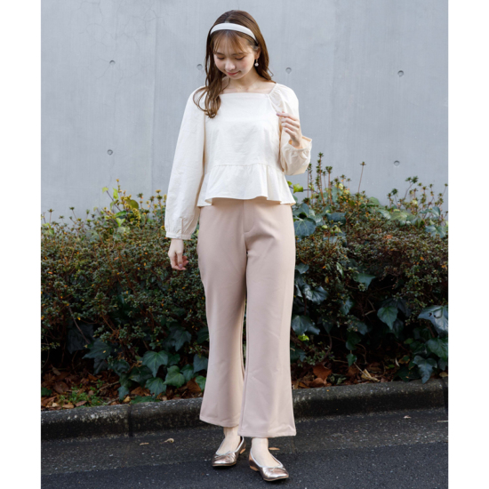 OUTLET】daily flare pants ～ﾃﾞｲﾘｰﾌﾚｱﾊﾟﾝﾂ | flower／フラワー公式通販