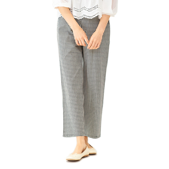 【 GREED】GINGHAM CHECK FLOWER Pants