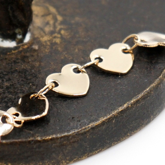 Heart Chain Necklace ﾊｰﾄﾁｪｰﾝﾈｯｸﾚｽ Flower Webshop フラワーウェブショップ