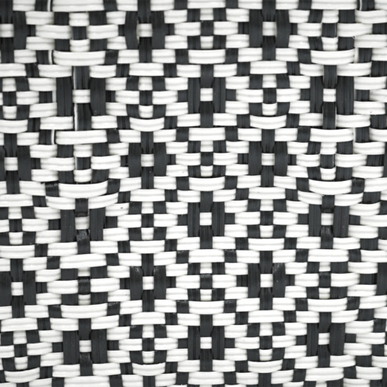 MERCADO BAG - ROMBO - Black / White (S) | flower／フラワー