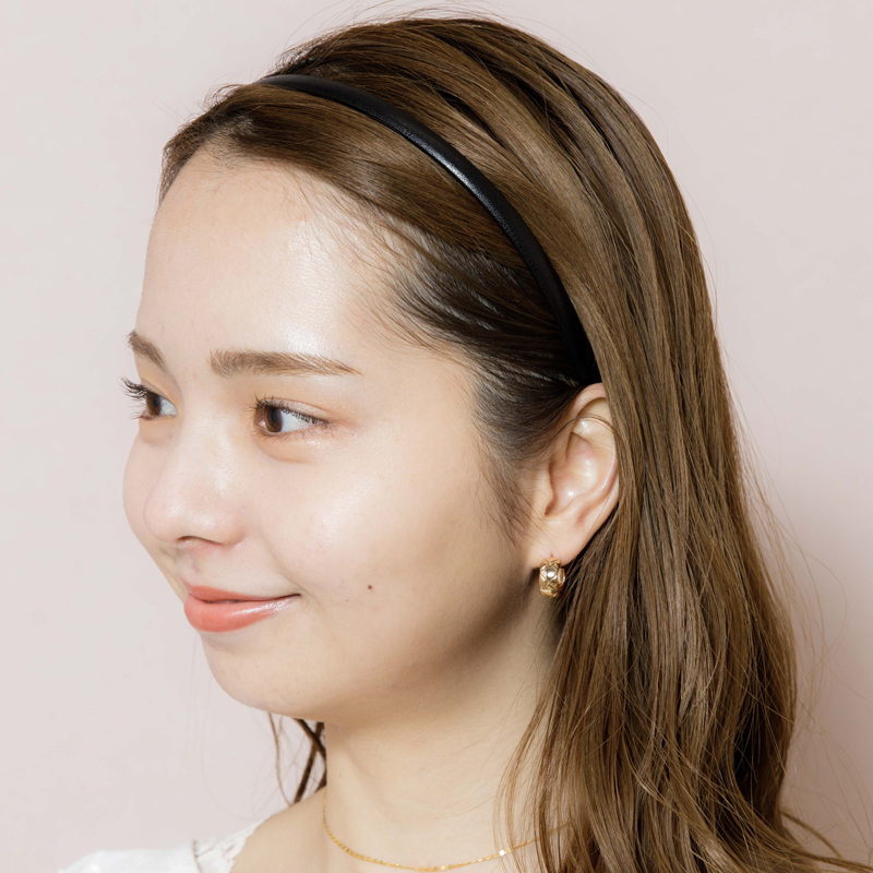 basic leather hairband ～ﾍﾞｰｼｯｸﾚｻﾞｰｶﾁｭｰｼｬ | flower／フラワー公式通販