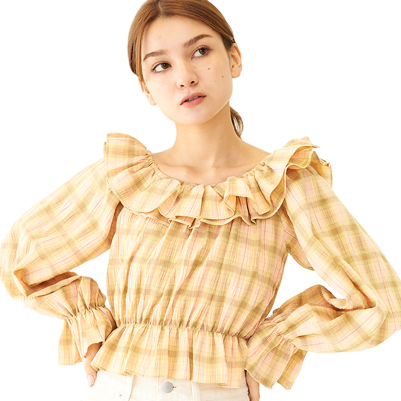 OUTLET】sweet ruffle blouse ～ｽｲｰﾄﾗｯﾌﾙﾌﾞﾗｳｽ | flower／フラワー公式通販