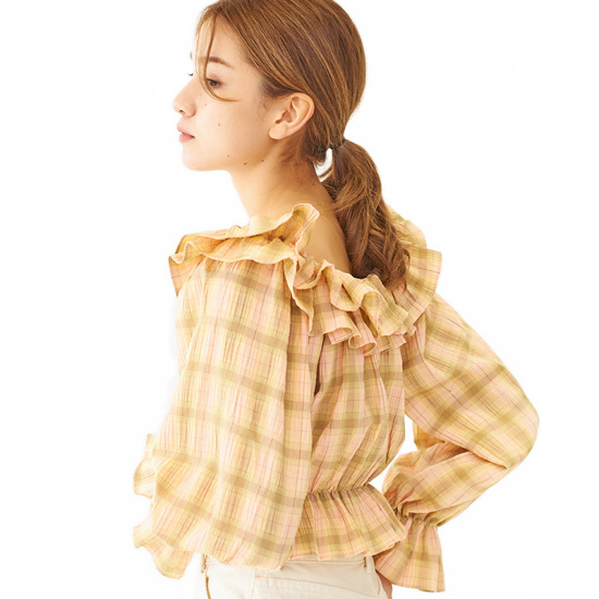 OUTLET】sweet ruffle blouse ～ｽｲｰﾄﾗｯﾌﾙﾌﾞﾗｳｽ | flower／フラワー公式通販