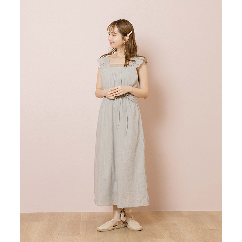30 Off Feather Frill Onepiece ﾌｪｻﾞｰﾌﾘﾙﾜﾝﾋﾟｰｽ Flower Webshop フラワーウェブショップ