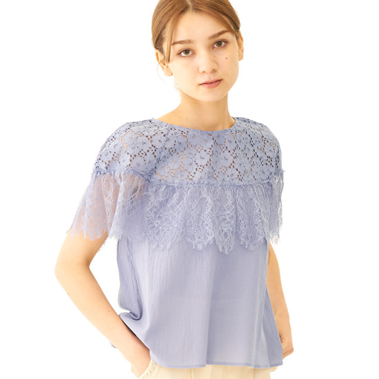 OUTLET】glass flower blouse ～ｸﾞﾗｽﾌﾗﾜｰﾌﾞﾗｳｽ | flower／フラワー公式通販