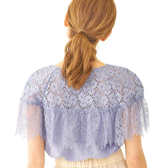 OUTLET】glass flower blouse ～ｸﾞﾗｽﾌﾗﾜｰﾌﾞﾗｳｽ | flower／フラワー公式通販