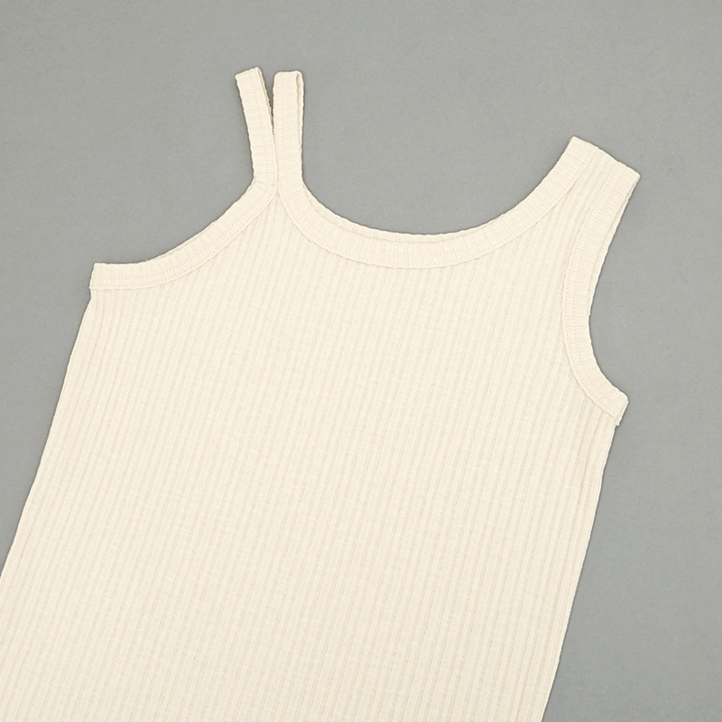 OUTLET】shoulder slit tank top ～ｼｮﾙﾀﾞｰｽﾘｯﾄﾀﾝｸﾄｯﾌﾟ | flower