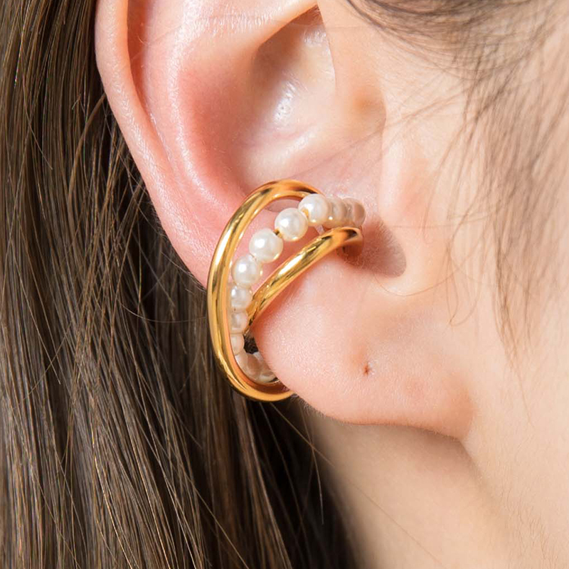 Adrer Pearl ear cuff パールイヤーカフ 片耳 - アクセサリー