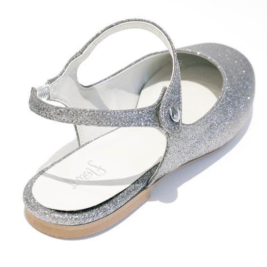 sparkle strap ballet pumps～ｽﾊﾟｰｸﾙｽﾄﾗｯﾌﾟﾊﾞﾚｴﾊﾟﾝﾌﾟｽ | flower