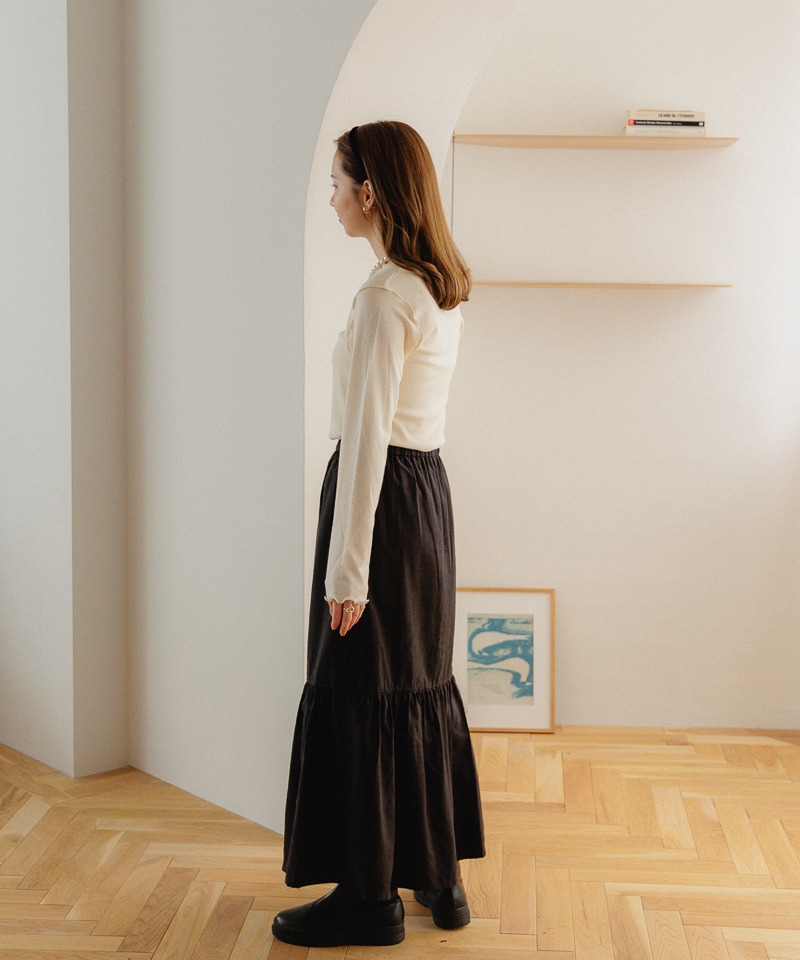flower daily tiered skirt デイリーティアードスカート 20%OFF】daily tiered skirt～ﾃﾞｲﾘｰﾃｨｱｰﾄﾞｽｶｰﾄ | flower
