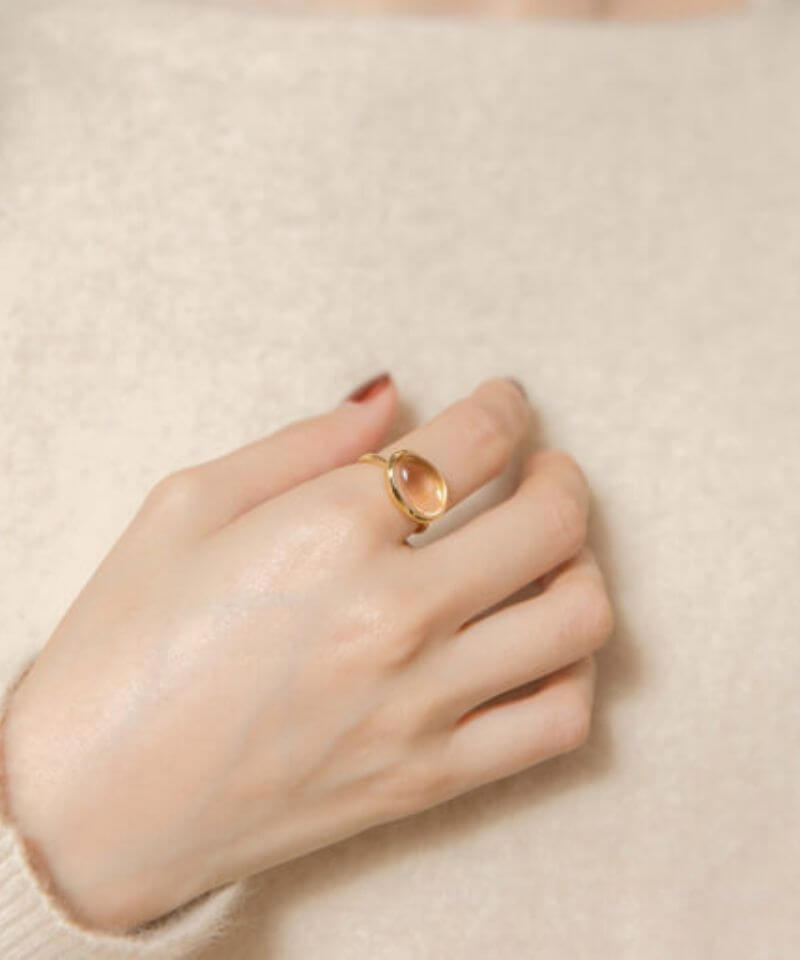 cabochon ring ～ｶﾎﾞｼｮﾝﾘﾝｸﾞ | flower／フラワー公式通販