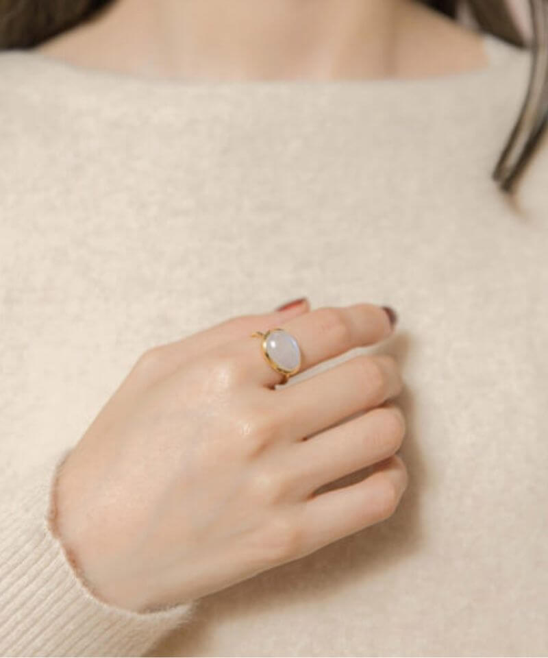 cabochon ring ～ｶﾎﾞｼｮﾝﾘﾝｸﾞ | flower／フラワー公式通販