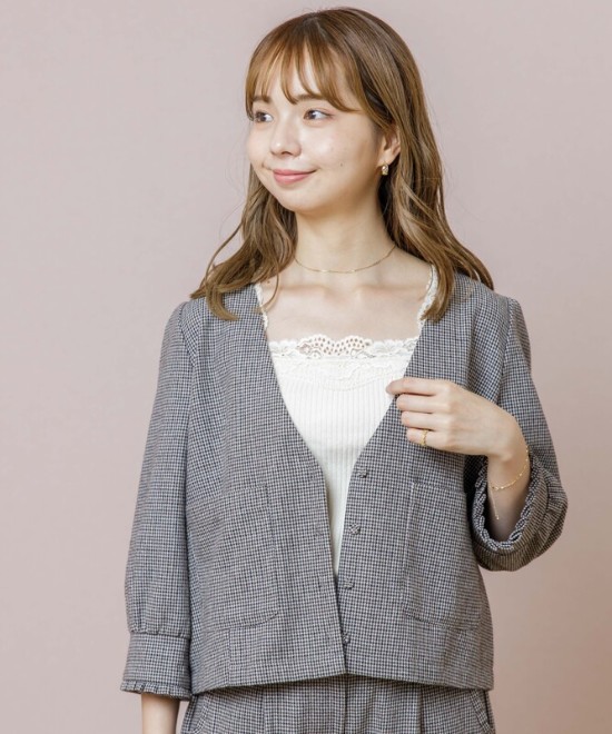 model：H160 着用サイズ：FREE