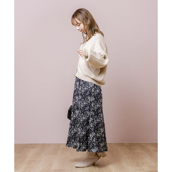 OUTLET】calm bloom skirt ～ｶｰﾑﾌﾞﾙｰﾑｽｶｰﾄ | flower／フラワー公式通販