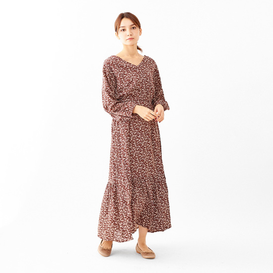 Off Floral Gather Onepiece ﾌﾛｰﾗﾙｷﾞｬｻﾞｰﾜﾝﾋﾟｰｽ Flower Web Shop フラワー公式通販
