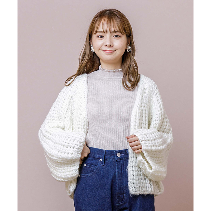 OUTLET】warmy cardigan～ｳｫｰﾐｰｶｰﾃﾞｨｶﾞﾝ | flower／フラワー公式通販