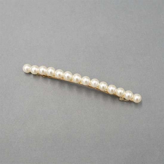 long pearl barrette～ﾛﾝｸﾞﾊﾟｰﾙﾊﾞﾚｯﾀ | flower／フラワー公式通販