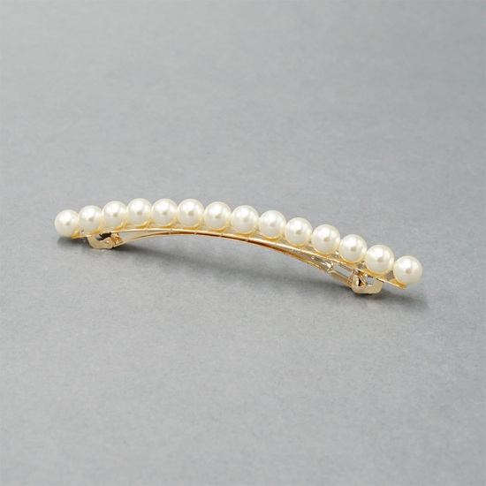 long pearl barrette～ﾛﾝｸﾞﾊﾟｰﾙﾊﾞﾚｯﾀ | flower／フラワー公式通販