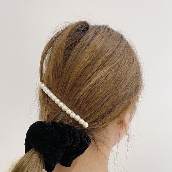 long pearl barrette～ﾛﾝｸﾞﾊﾟｰﾙﾊﾞﾚｯﾀ | flower／フラワー公式通販