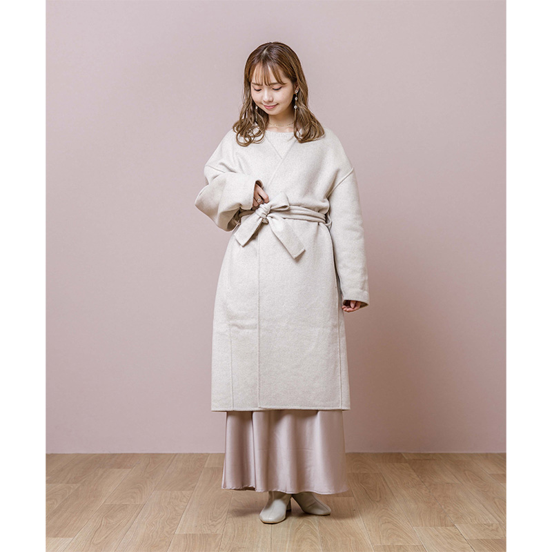 30%OFF】smooth color coat ～ｽﾑｰｽｶﾗｰｺｰﾄ | flower／フラワー公式通販