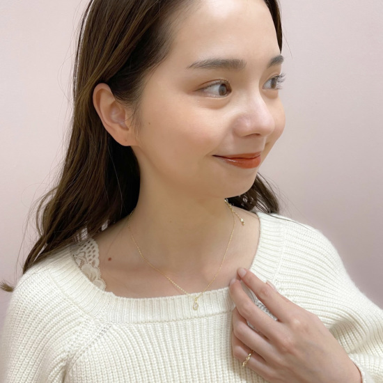 wish drop necklace～ｳｨｯｼｭﾄﾞﾛｯﾌﾟﾈｯｸﾚｽ | flower／フラワー公式通販