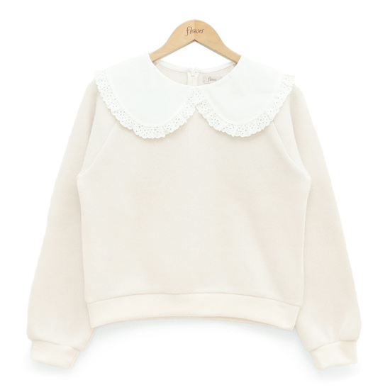 OUTLET】lacy collar top～ﾚｰｼｰｶﾗｰﾄｯﾌﾟ | flower／フラワー公式通販