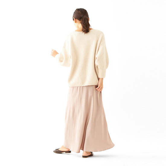 OUTLET】loosely knit top～ﾙｰｽﾞﾘｰﾆｯﾄﾄｯﾌﾟ | flower／フラワー公式通販