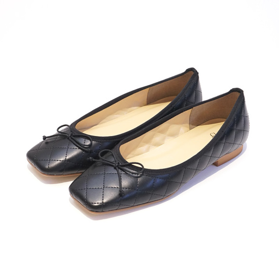 【美品】chocolates バイカラー キルティング バレエシューズ 23.5 バイカラー♡バレエシューズ | HANNA CLOSET online