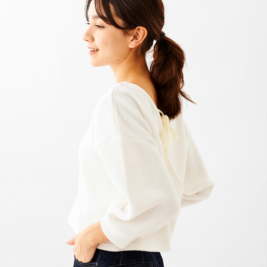 OUTLET】balloon knit top～ﾊﾞﾙｰﾝﾆｯﾄﾄｯﾌﾟ | flower／フラワー公式通販