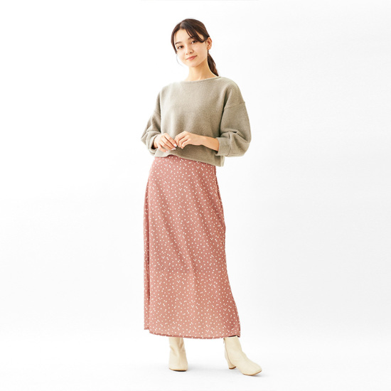 OUTLET】balloon knit top～ﾊﾞﾙｰﾝﾆｯﾄﾄｯﾌﾟ | flower／フラワー公式通販