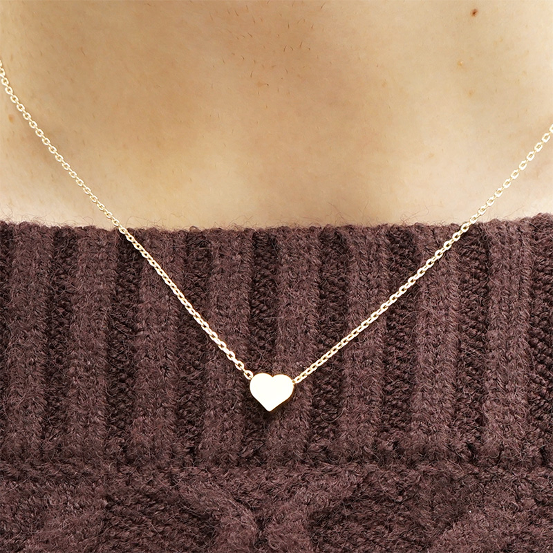 ネックレスheart simple necklace - ネックレス