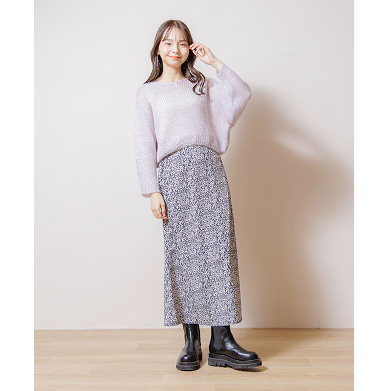 【OUTLET】tiny flower skirt～ﾀｲﾆｰﾌﾗﾜｰｽｶｰﾄ