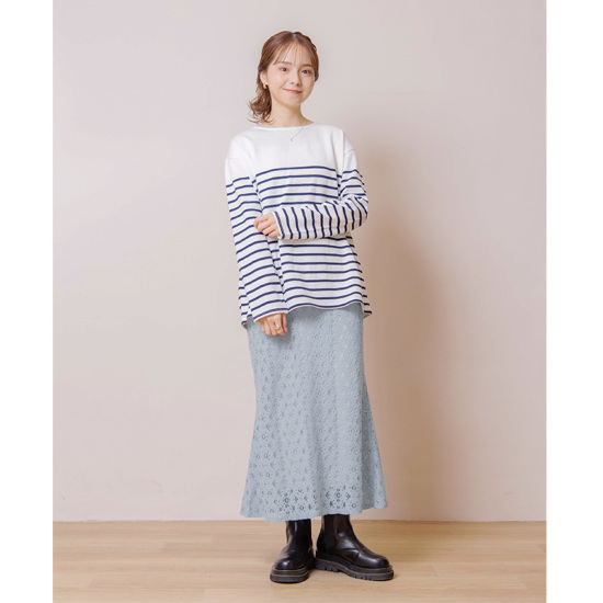 MURRAL Ice flower embroidery skirt スカート MURRAL Ice flower embroidery skirt スカート