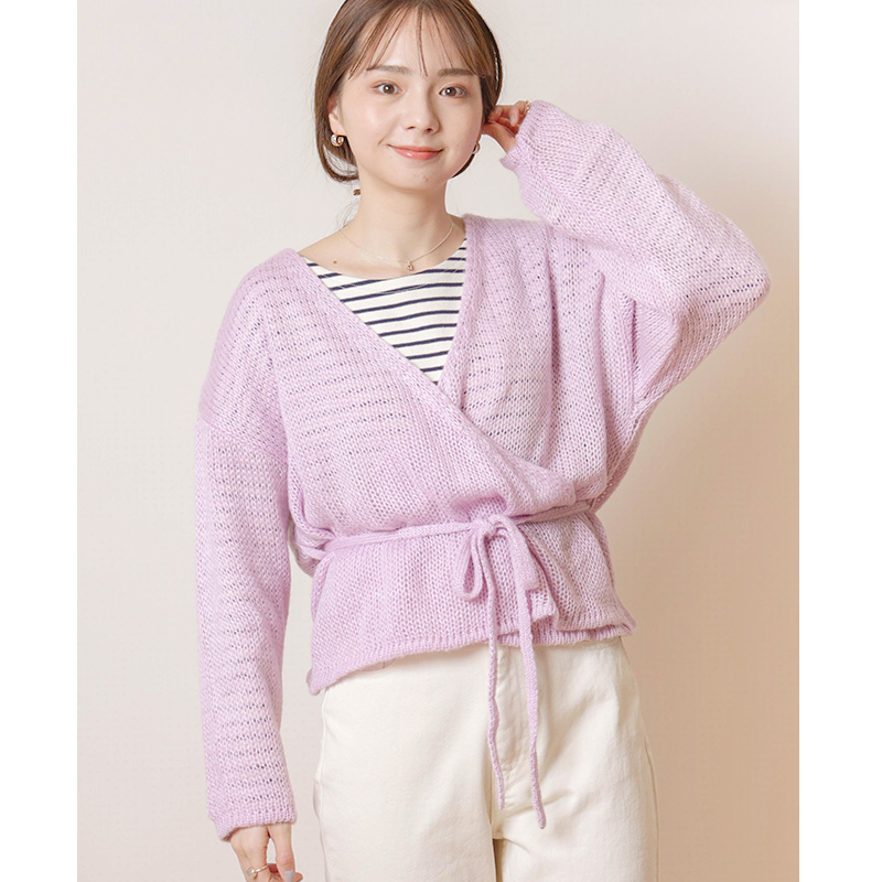 OUTLET】airy knit cardigan～ｴｱﾘｰﾆｯﾄｶｰﾃﾞｨｶﾞﾝ | flower／フラワー公式通販