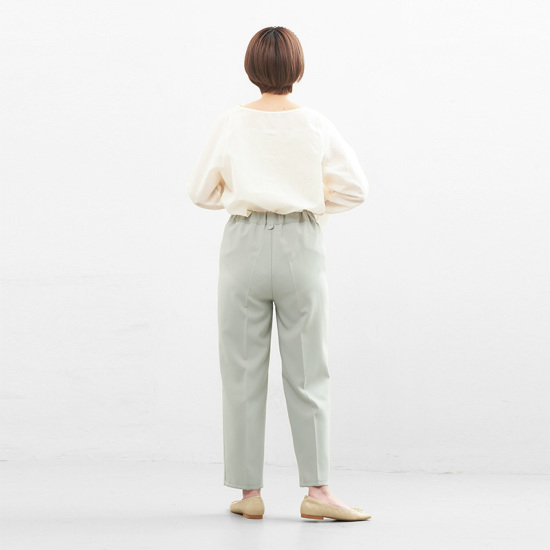 OUTLET】springy tapered pants～ﾄｳﾆｭｳﾁｬﾝｺﾗﾎﾞﾊﾟﾝﾂ | flower／フラワー 