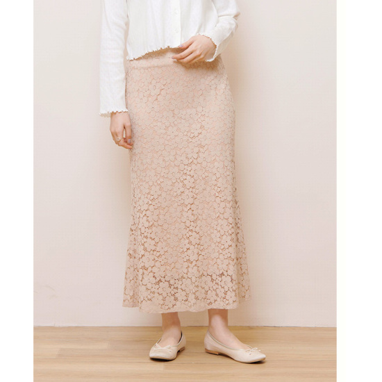 OUTLET】flowery lace skirt～ﾌﾗﾜﾘｰﾚｰｽｽｶｰﾄ | flower／フラワー公式通販