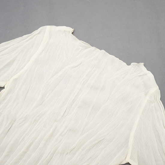 wavy sheer top～ｳｪｰﾋﾞｰｼｱｰﾄｯﾌﾟ | flower／フラワー公式通販