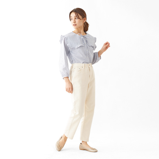 flower(フラワー) | frill collar blouse～フリルカラーブラウス
