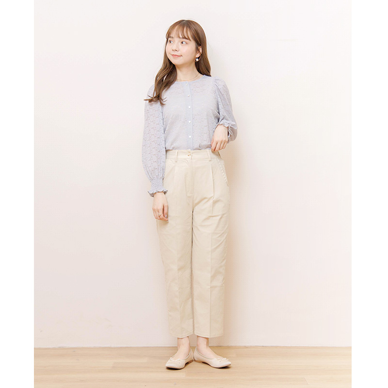 OUTLET】any tapered pants～ｴﾆｰﾃｰﾊﾟｰﾄﾞﾊﾟﾝﾂ | flower／フラワー公式通販