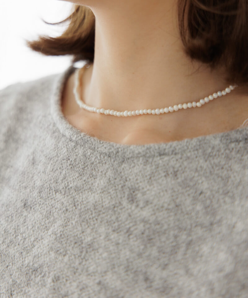 natural pearl necklace～ﾅﾁｭﾗﾙﾊﾟｰﾙﾈｯｸﾚｽ