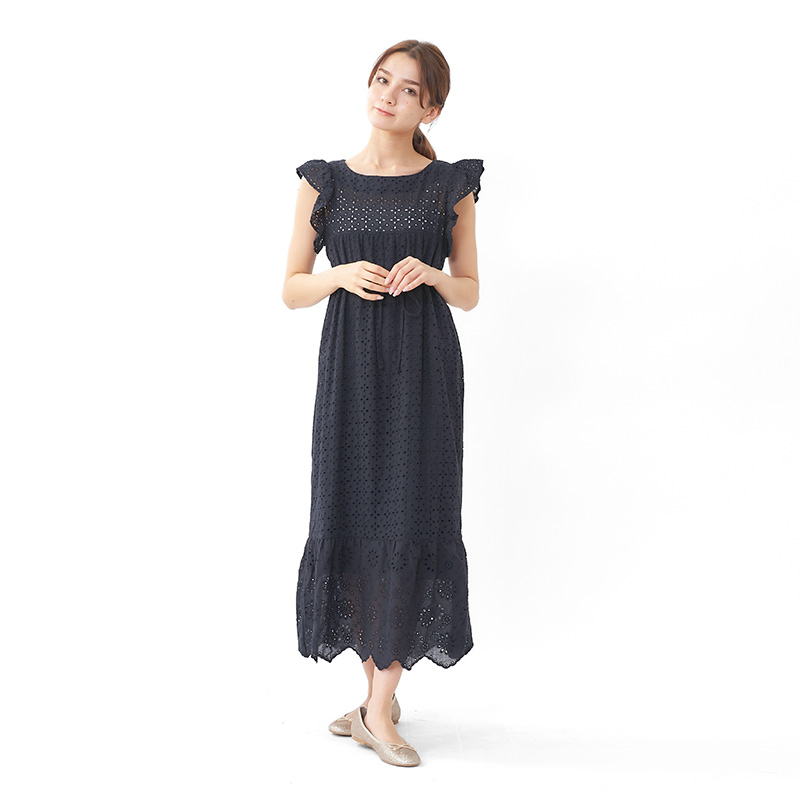 OUTLET】eternal lace onepiece～ｴﾀｰﾅﾙﾚｰｽﾜﾝﾋﾟｰｽ | flower／フラワー