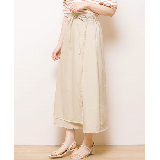 OUTLET】fully fringe skirt～ﾌﾘｰﾌﾘﾝｼﾞｽｶｰﾄ | flower／フラワー公式通販