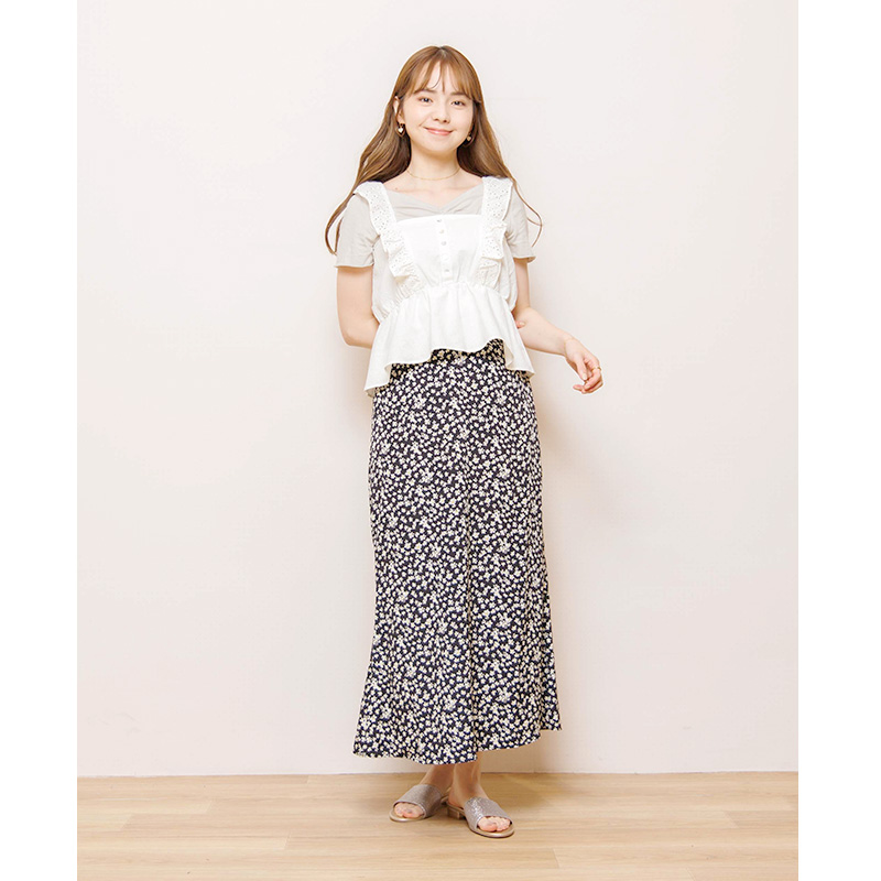 OUTLET】summery bloom skirt～ｻﾏﾘｰﾌﾞﾙｰﾑｽｶｰﾄ | flower／フラワー公式通販