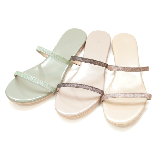 sparkle strap sandal～ｽﾊﾟｰｸﾙｽﾄﾗｯﾌﾟｻﾝﾀﾞﾙ | flower／フラワー公式通販